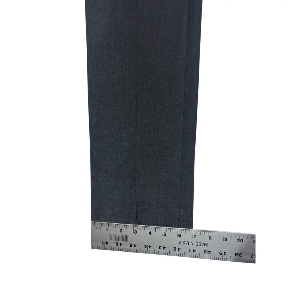 Egara 42L 32x34 Charcoal 2pc Pant Suit Slim Fit Modern Two Button Mens Stretch